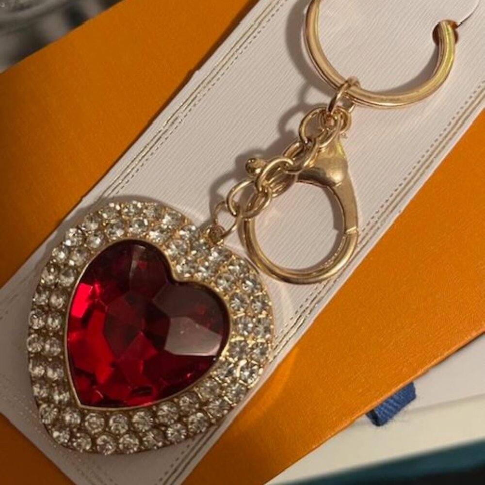 NWT Heart Keychain/Bag Charm